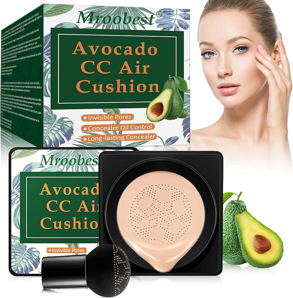 Base de maquillaje  con aguacate