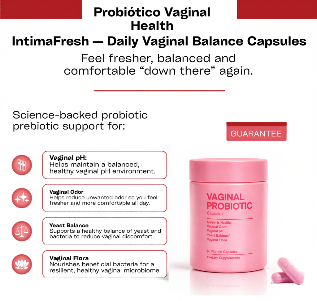 Probiótico Vaginal IntimaFresh