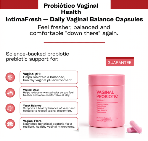 5 Cápsulas probióticas vaginales