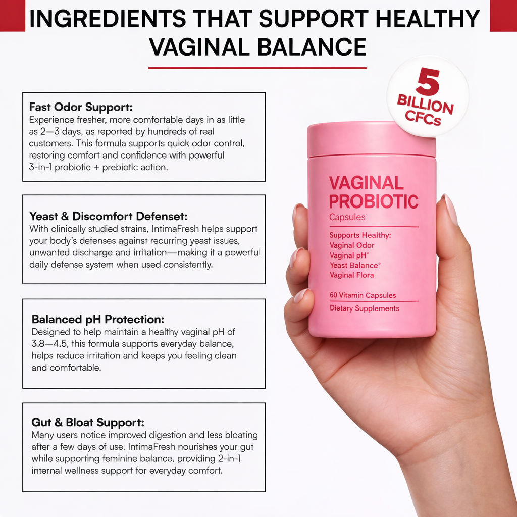 Probiótico Vaginal IntimaFresh