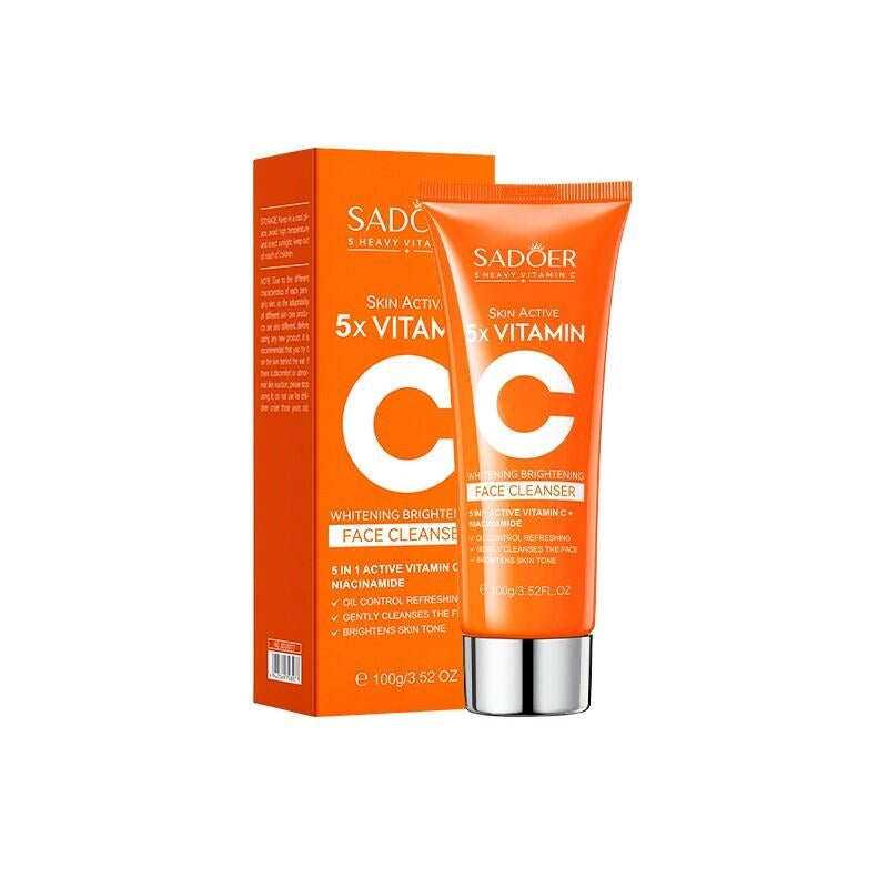 Limpiador Facial Aclarante e Iluminador con 5 Vitaminas C – 100 ml